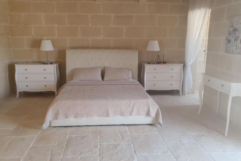Farmhouse Villa With Large Pool And Garden In Gozo Għarb Exteriör bild